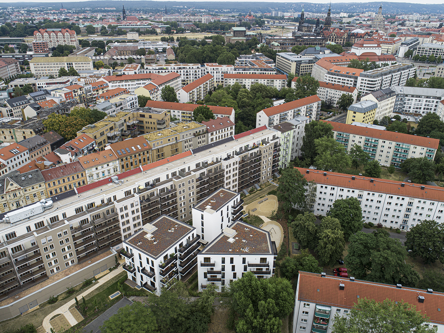 Immobilienfotografie Drohnenfotografie in Dresden