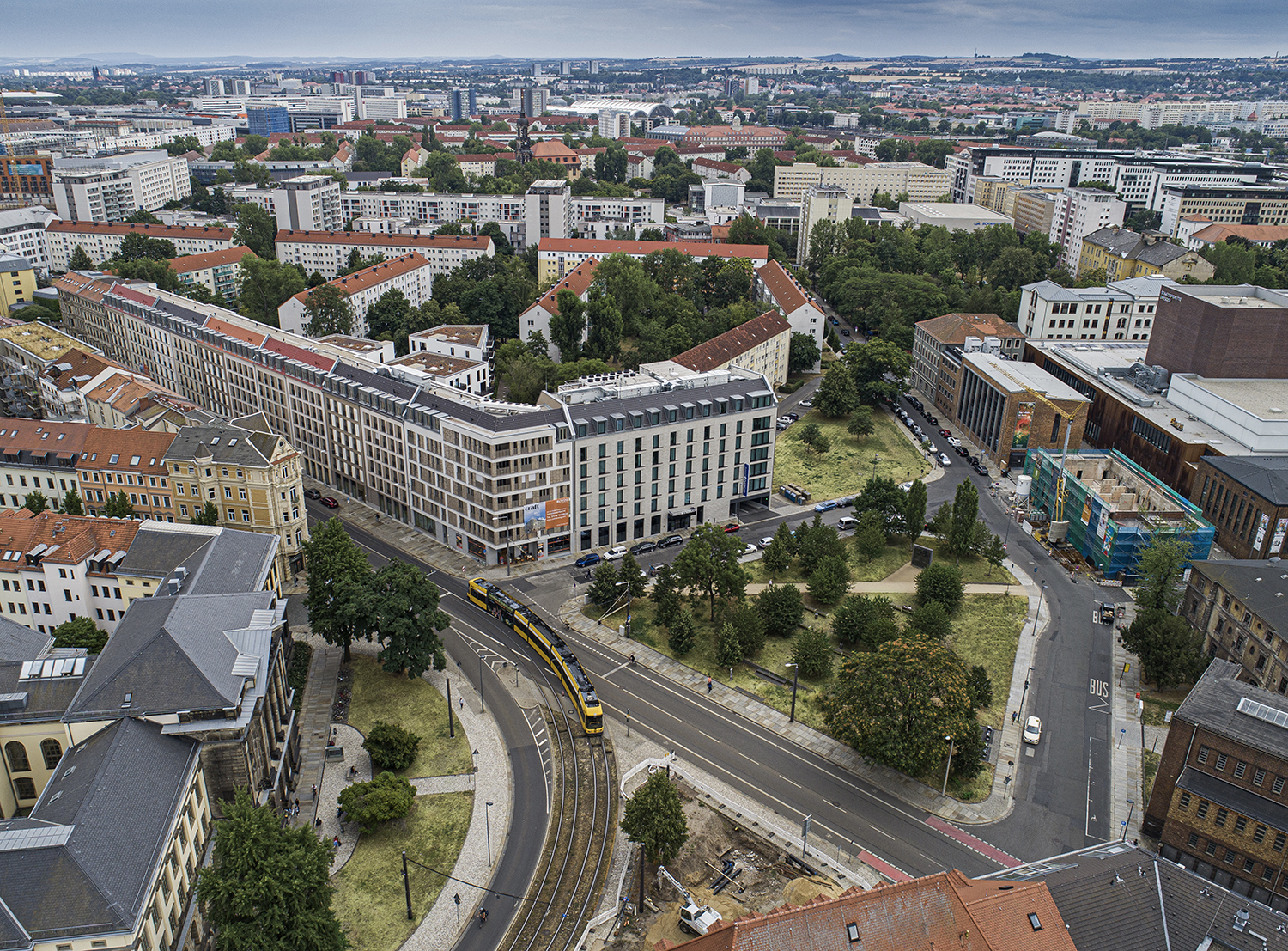 Immobilienfotografie Drohnenfotografie in Dresden