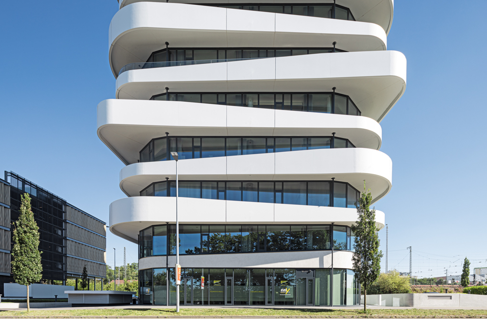 Sky Tower in Bietigheim bei Ludwigsburg - Architekturfotograf Stuttgart Dresden Ken Wagner